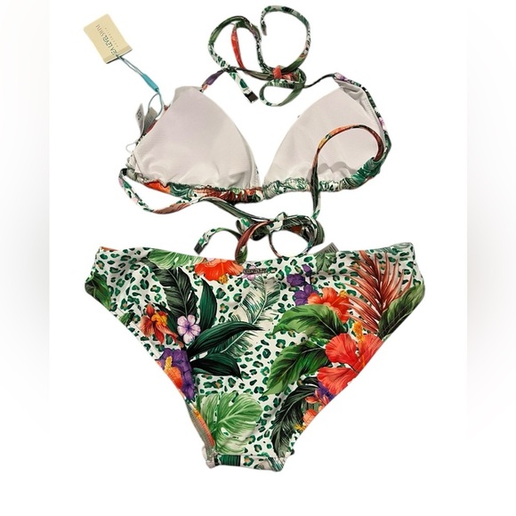 NWT Sea Level Swim Women’s Dolce Floral D Cup Two Piece in size US 4 - Picture 2 of 7